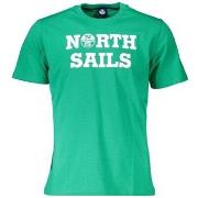 Lyhythihainen t-paita North Sails  902503000verde0423  EU M