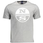Lyhythihainen t-paita North Sails  692792000grigio0926  EU XXL
