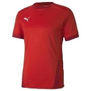 Lyhythihainen t-paita Puma  T-shirt  Teamgoal 23 Rouge  EU S