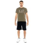 Lyhythihainen t-paita Leone 1947  Man Wacs Sets + Bermuda  EU XXL