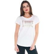 Lyhythihainen t-paita Leone 1947  Woman T-Shirt Short Sleeves Gold Sil...