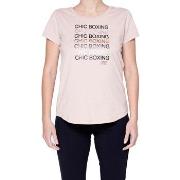 Lyhythihainen t-paita Leone 1947  Woman Short Sleeves Chic Boxing  EU ...