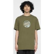 T-paidat & Poolot Santa Cruz  Retreat dot front t-shirt  EU S