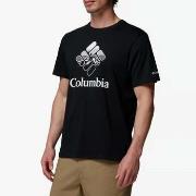 Lyhythihainen t-paita Columbia  Camisetas Hombre Modèle Seasonal Graph...