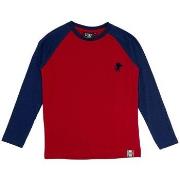 T-paidat & Poolot Leone 1947  Boy T-Shirt Long Raglan Sleeves College ...
