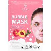 Stay Well Deep Cleansing Bubble Mask Peach 1pcs