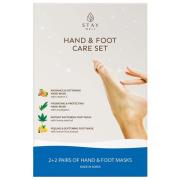 Hand & Foot masks (4 masks),  Stay Well Jalkahoito