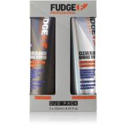 Fudge Clean Blonde Damage Rewind Violet Duo Shampoo & Conditioner 2x25...