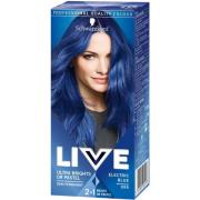 Schwarzkopf Live Ultra Brights 95 Electric Blue Semi-permanent - pcs 1