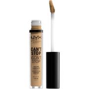 NYX Professional Makeup Can't Stop Won't Stop Concealer Beige - 3 ml