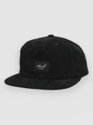 REELL Flat 6-Panel Lippis musta