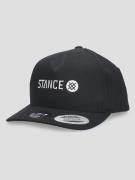 Stance Icon Snapback Hattu musta