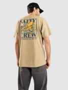 Salty Crew Ink Slinger Standard T-paita ruskea