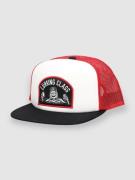 Lurking Class Red/Wht Trucker Lippis punainen