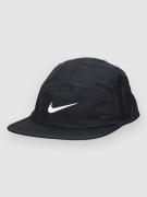 Nike Dri-Fit Fly Unstructured Swoosh Lippis musta