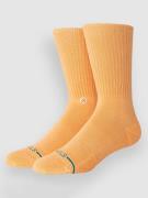 Stance Icon Washed Crew Socks oranssi