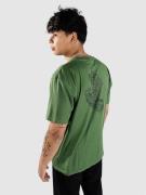Santa Cruz Interlaced Hand T-paita vihreä