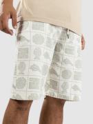 Denim Project Printed Linen Long Shortsit kuviotu