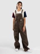 Element 70 Dungaree Canvas Housut ruskea