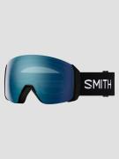 Smith 4D Mag Xl Black 22+Bonus Lens Laskettelulasit musta