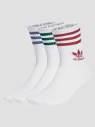 adidas Originals Crew 3 Pack Socks valkoinen