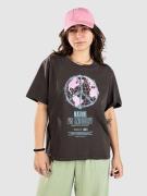 RVCA Global Easy T-Paita musta