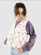 Brixton Field Floral Quilted Liivi valkoinen