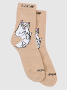 RIPNDIP Lord Nermal Blossom Mid Socks Socks ruskea