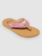 Roxy Rg Porto Raffia Kids Sandaalit punainen
