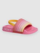 Roxy Tw Slippy Ribb Kids Sandaalit keltainen
