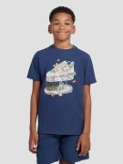 New Balance Fitness Centre Illustrated Graphic Kids T-Paita sininen