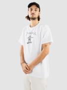 Thrasher Gonz T-paita valkoinen