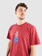 Poetic Collective Flames T-paita punainen