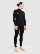 Volcom 4/3mm Chest Märkäpuku musta
