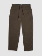 Volcom Freazy Loose Ew Housut ruskea