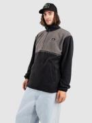 Quiksilver Taped Off Polar Half-Zip Fleeceneule musta