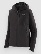 Patagonia R1 Crossstrata Hoody Takki musta