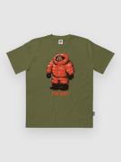 The Dudes Im Hot Seasonal T-paita vihreä