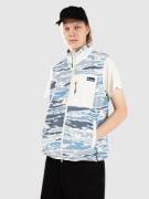 Penfield Bay Jacqaurd Microfleece 1/4 Liivi sininen