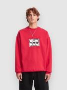 Volcom Stoneye Crew Neulepaita punainen