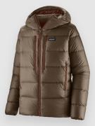 Patagonia Fitz Roy Down Hoody Takki ruskea