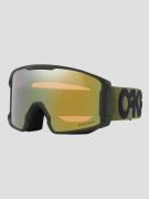 Oakley Line Miner L Matte B1B New Dark Brush Laskettelulasit vihreä