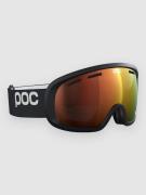 POC Fovea Mid Uranium Black Laskettelulasit musta
