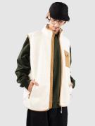 Fjällräven Vardag Pile Fleece Liivi valkoinen