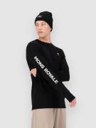 Mons Royale Yotei Merino Classic Aluskerrastopaita musta