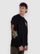 Hurley Oz Pitkähihainen T-paita musta