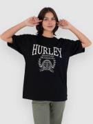 Hurley Global Oversized T-Paita musta