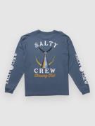 Salty Crew Tailed Pitkähihainen T-paita harmaa