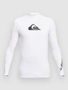 Quiksilver All Time Longsleeve Lycra valkoinen