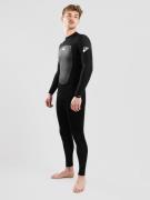 Quiksilver Prologue 3/2 Back Zip GBS Märkäpuku musta